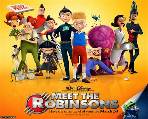 Animated Film Reviews Meet The Robinsons 2007 Keep Moving Forward