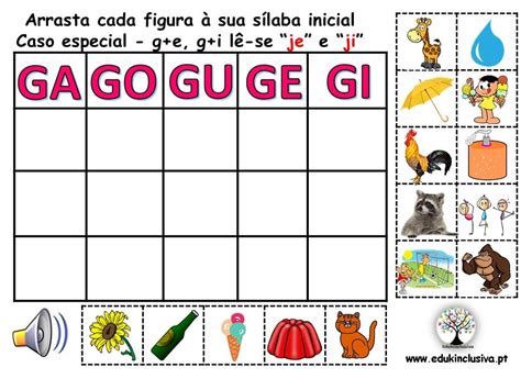 Jogo Interativo Sílabas Gagogu Gegi ⋆ Edukinclusiva