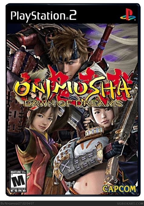 Onimusha Dawn Of Dreams Playstation 2 Box Art Cover By Ninjamojo27