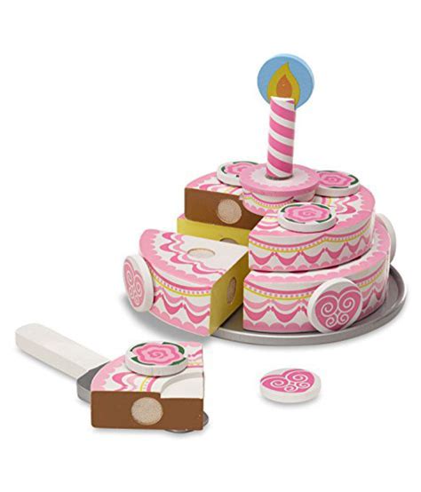 Melissa And Doug Triple Layer Party Cake Buy Melissa And Doug Triple