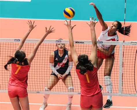 Peru Beat Holders China On Day One Of Fivb Womens Under 20 World