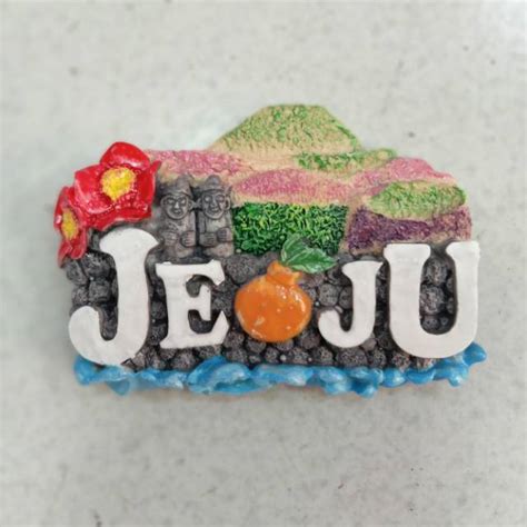 Jual Fridge Magnet Tempelan Kulkas Souvenir Negara Korea Pulau Jeju