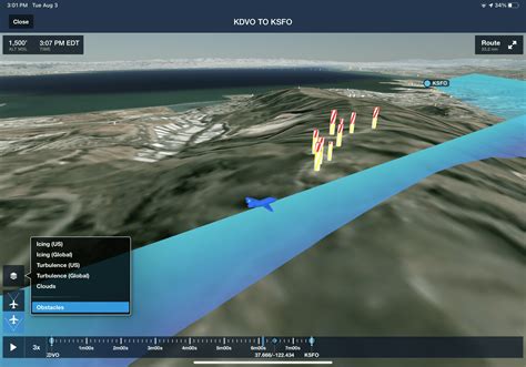 Foreflight Adds 3d Obstacle Feature In Latest Update Ipad Pilot News