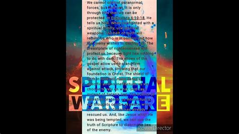 Spiritual Warfare Ephesians 610 18 Youtube