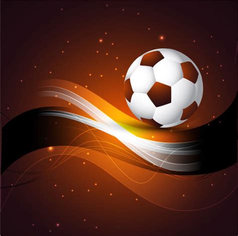 Abstract Football Design Vector Background 01 Free Download