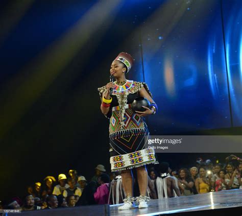 Minnie Dlamini During The 3rd Dstv Mzansi Viewers Choice Awards At