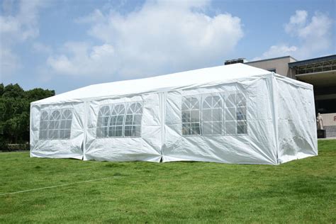 Mcombo 10x30 Feet Outdoor Canopy Tent Wedding Party Waterproof Gazebo