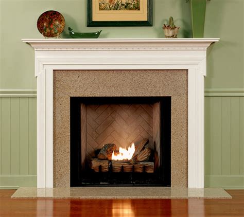 Wood Mantel Surrounds For Fireplaces Somerville Custom