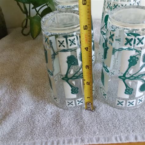 Drinking Glasses Vintage Hazel Atlas Set Of Water Glass Etsy