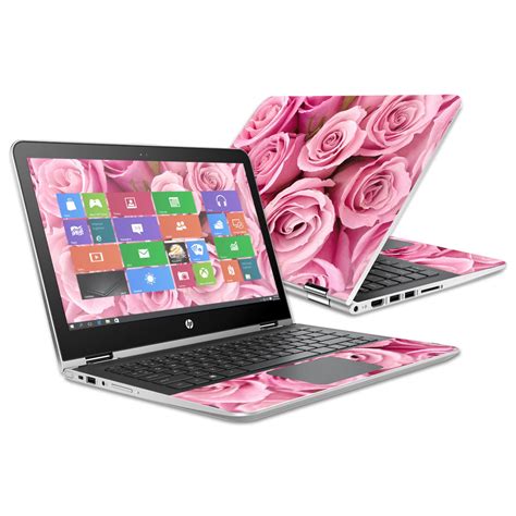 Floral Skin For Hp Pavilion X360 13 2016 Protective Durable And