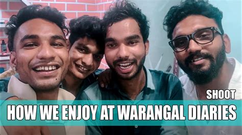 How We Enjoy Shooting Our Warangal Diaries Video The Rehaan Waqhar