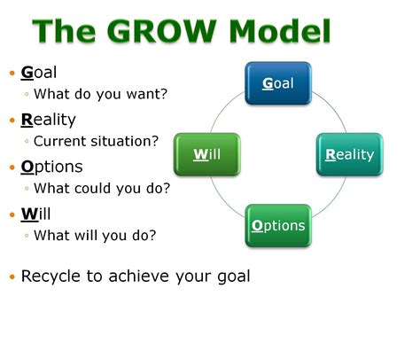 The Grow Model Leadership Coaching Coaching Coaching Business