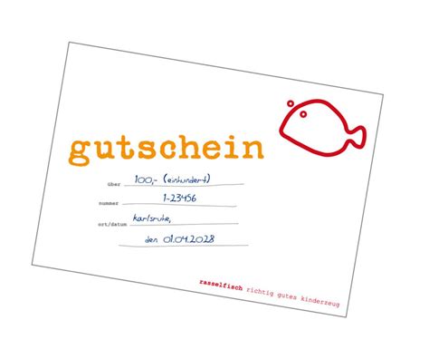 Gutscheine verschenken liegt immer mehr im trend. gutschein, 100 euro - für ganz freie auswahl - bei ...