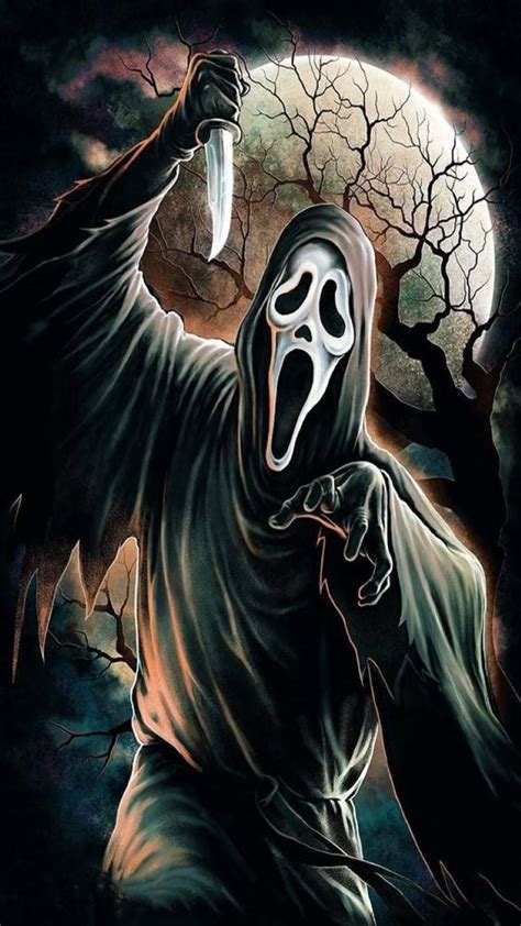 Though there are couple of incidents where people have got calls from the dead people either from their own no. Ghost Face Phone Wallpapers - Wallpaper Cave