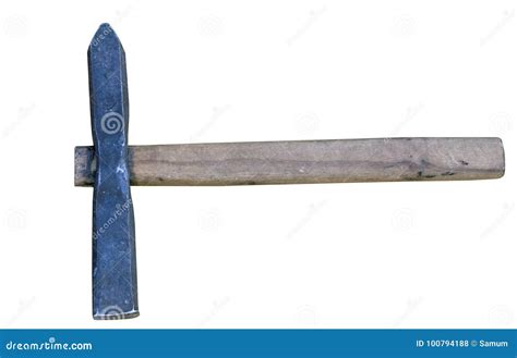 Ancient Battle Axe Stock Photo Image Of Brack Handle 100794188