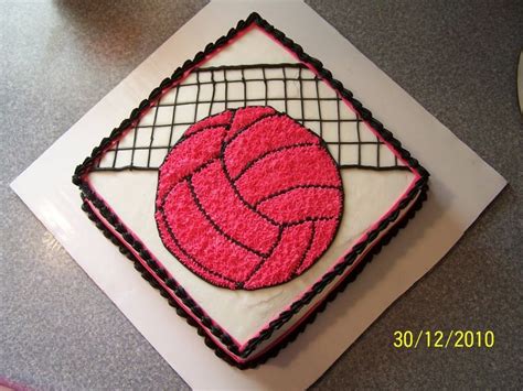 Edees Custom Cakes Volleyball Birthday Volleyball Birthday Cakes Birthday Cake Decorating