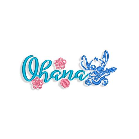 Ohana Machine Embroidery Designs And Svg Files