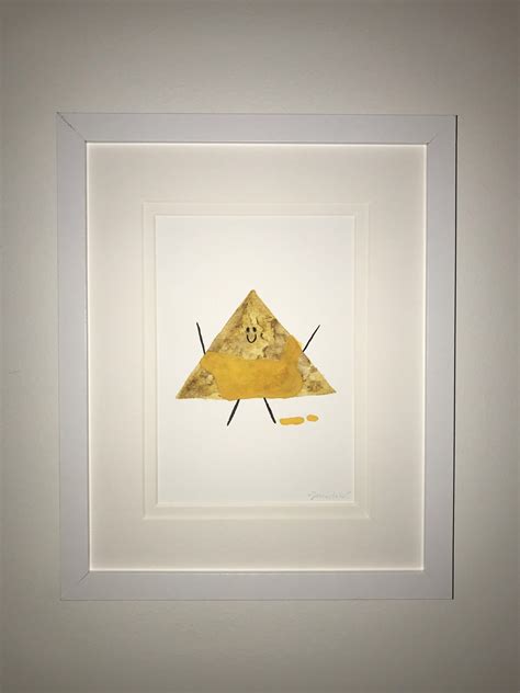 Original Watercolor Painting Titled Nacho Painting Ii Etsy