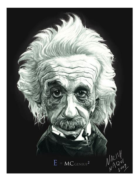 Albert Einstein Einstein Albert Einstein Caricature