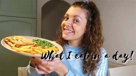 WHAT I EAT IN A DAY Realistic Counting Calories YouTube