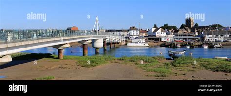 The Adur Ferry Bridge River Adur Shoreham By Sea Town Sussex County