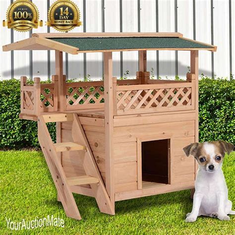10 Two Story Dog House