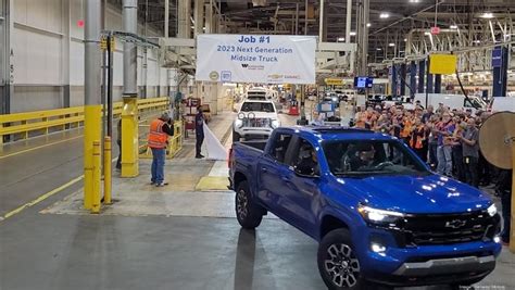 Next Gen Trucks Roll Off Line At General Motors Wentzville Plant