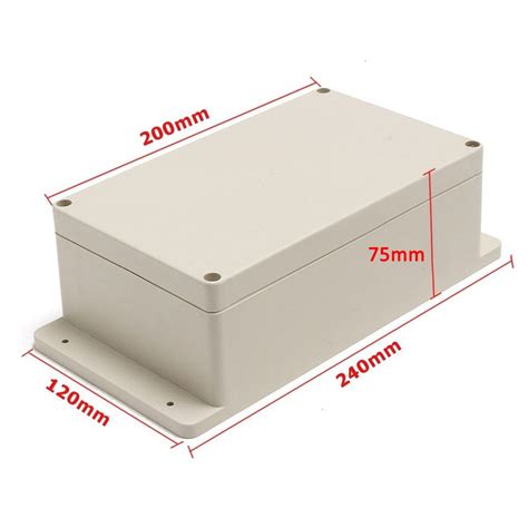 200x120x75mm Abs Waterproof Plastic Electronic Project Box Rc Gear Bd