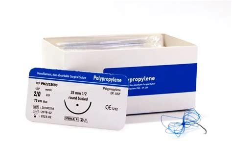 Disposable Monofilament Polypropylene Surgical Suture Buy Disposable