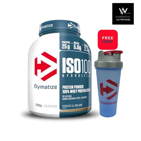 There are thousands of positive product reviews on amazon and many claiming they had increased lean muscle, endurance and reduced recovery time. Dymatize ISO100 Hydrolyzed Protein Powder 5LBS, 100% Whey ...