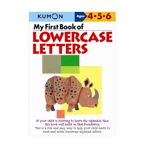 Jual Kumon My First Book Of Lowercase Letters Buku Anak Di Seller