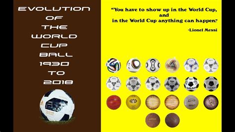 Fifa World Cup 2018 Ball Evolution World Cup Balls From The Tango