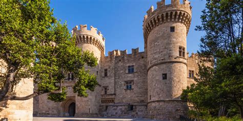 Old Town And Medieval Castle City Mansion Rhodes