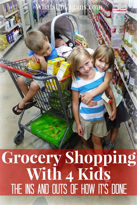 How To Master Grocery Shopping With Kids Like A Pro