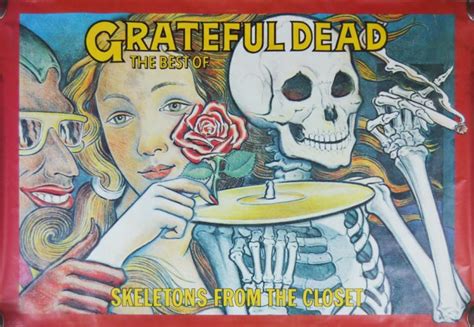 Sold Price Grateful Dead Very Large Promo Poster For Skeletons From