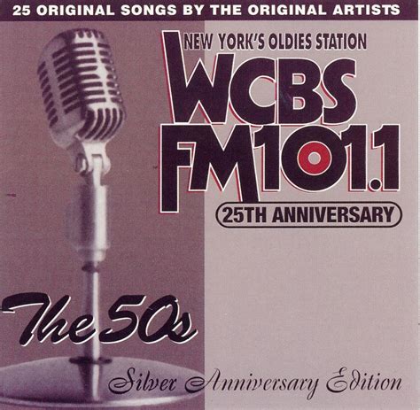 Wcbs 25th Anniversary 1 Best Of 50s Various By Various Artists Cd