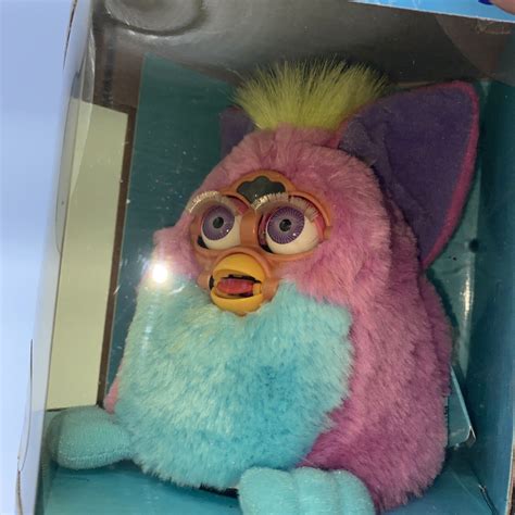 Furbybabybabiestiger2000limitededitionpinkgreenbluemodel70