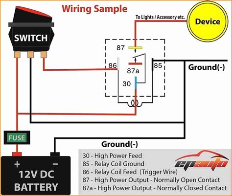 12v 30a Relay Wiring Diagram A Comprehensive Guide Max Blog