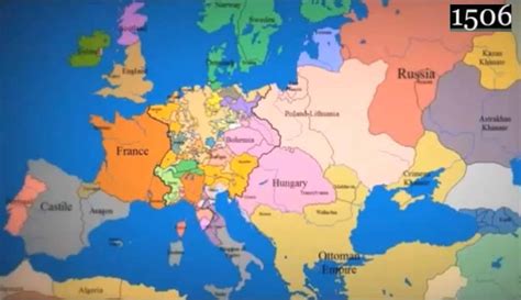 1000 Ad Map Of Europe Map