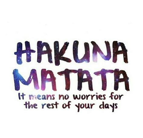 The 25 Best Hakuna Matata Quotes Ideas On Pinterest
