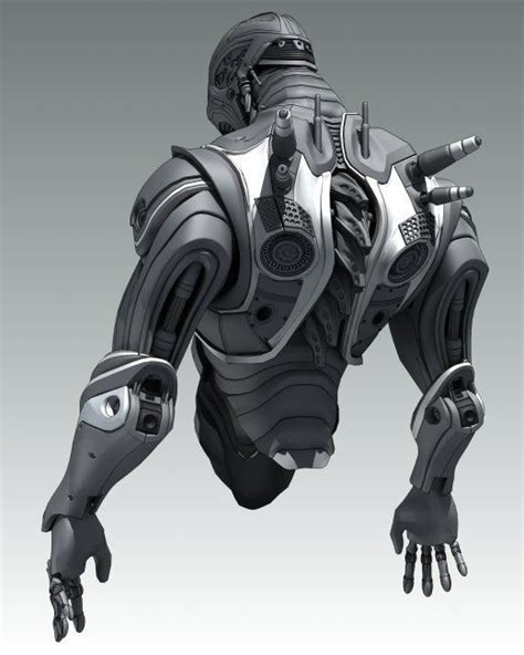 3d3d Character 3d Char Armor Concept Robot Design Futuristic Armour