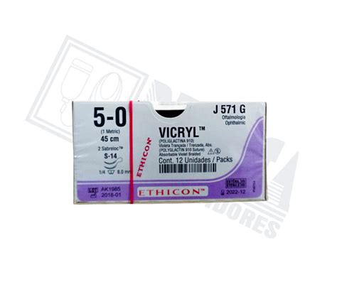 Vicryl Oftalmico S 14 Da Tms Medical Supplies