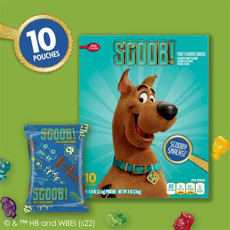 buy scooby doo fruit flavored snacks gummy treat pouches 8 oz 10 ct online at desertcart bahamas