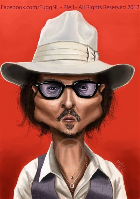 Johnny Depp Funny Caricatures Celebrity Caricatures Celebrity