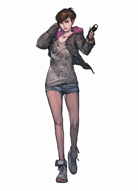 Moira Burton Art Concept Rerevelations 2 Resident Evil Girl Resident