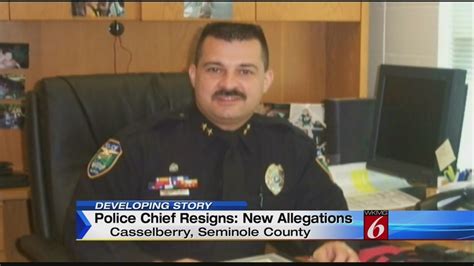 Women Claim Casselberry Police Chief Sexually Harassed Them