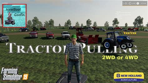 Fs19 Tractor Pull Mod Contest Map New Holland T6 2wd Vs 4wd