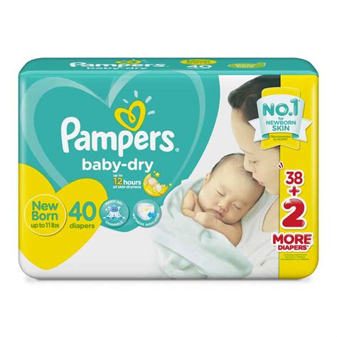 Pampers Baby Dry Value 40s New Born All Day Supermarket