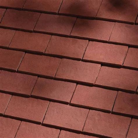 Dreadnought Classic Clay Roofing Tile Deep Red Sandfaced Roofing