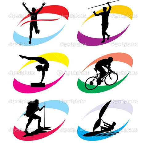 Download sport icon stock vectors. 14 Sport Icons Vector Art Event Images - Sports Vector ...